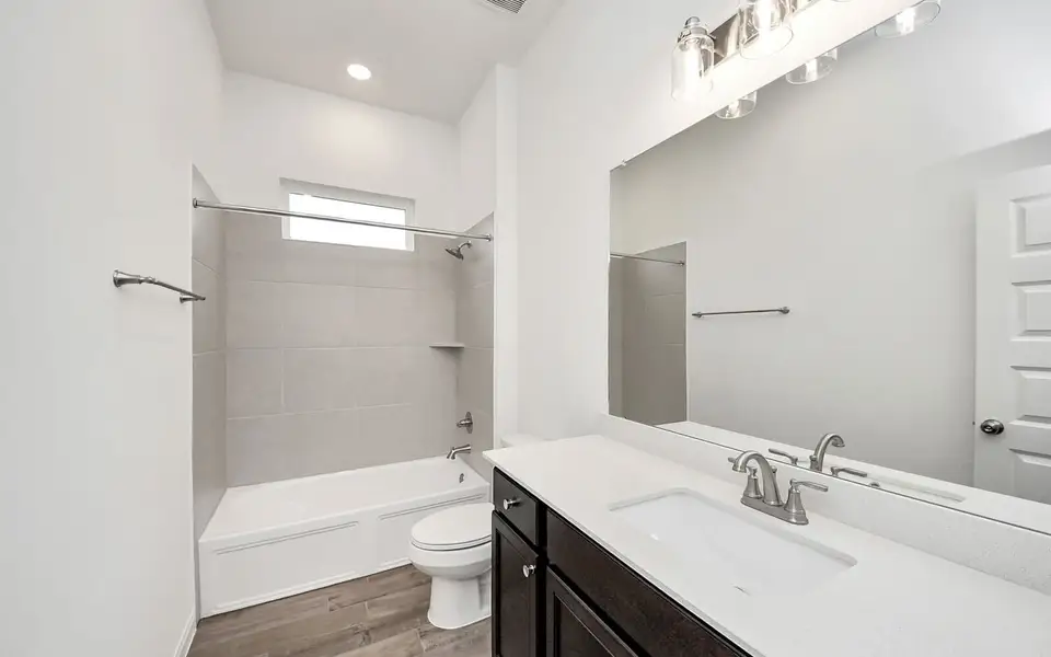 Furnished interior view inside a new home in Elyson, Katy (Image 3).