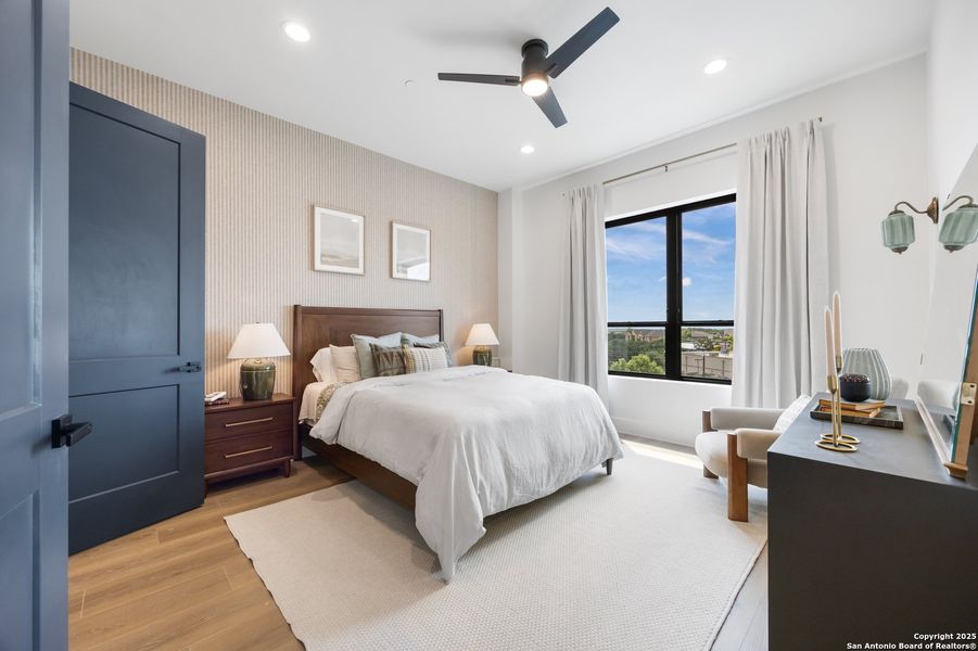 Furnished interior view inside a new home in , San Antonio (Image 7). Furnished interior view inside a new home in , San Antonio (Image 7).