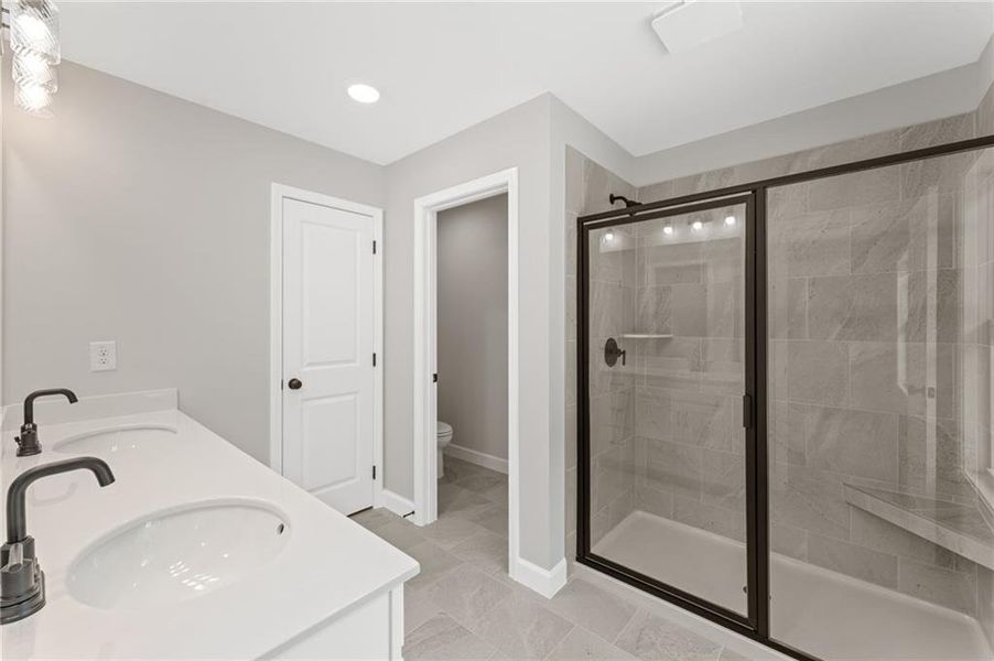 Furnished interior view inside a new home in Wildwood Place, Powder Springs (Image 9). Furnished interior view inside a new home in Wildwood Place, Powder Springs (Image 9).