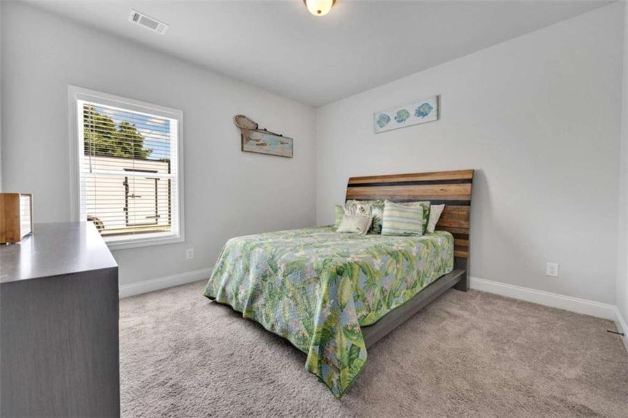 Furnished interior view inside a new home in , Monroe (Image 26).