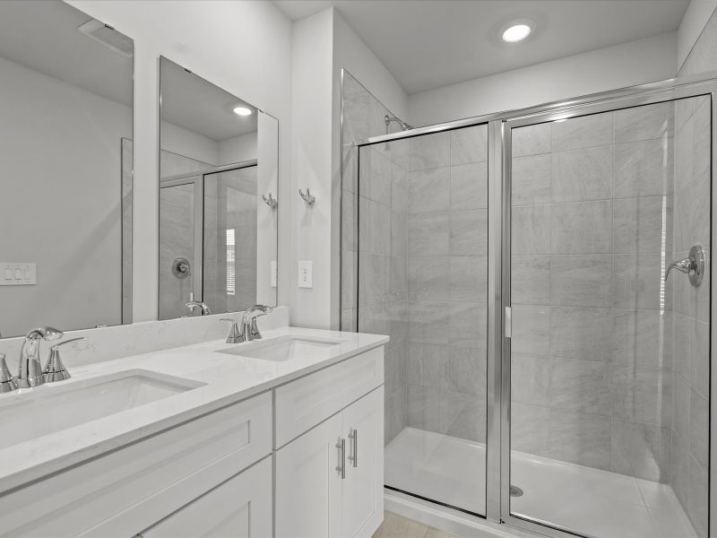 Furnished interior view inside a new home in Northbrook Village Townes, Taylors (Image 5). Furnished interior view inside a new home in Northbrook Village Townes, Taylors (Image 5).