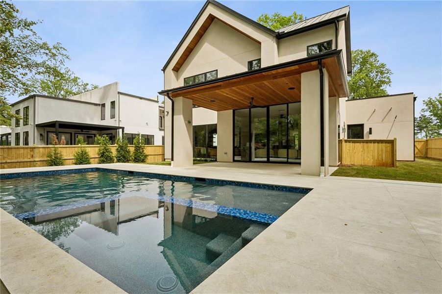 Exterior details and patio area of a home in , Brookhaven (Image 42).