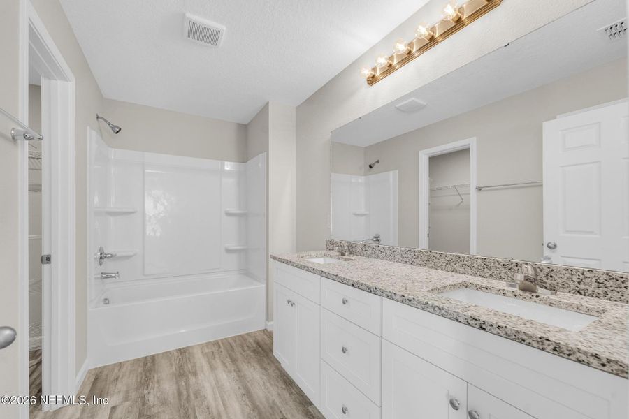 Furnished interior view inside a new home in , Jacksonville (Image 18).