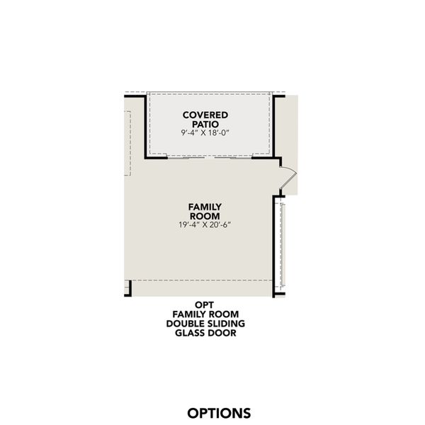 2D floor plan layout for the The Jennings G by Davidson Homes LLC in The Reserve at Potranco Oaks, Castroville, TX (Image 27).