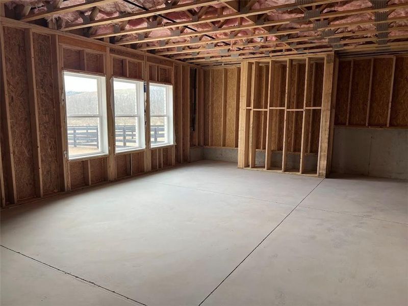 In-progress construction of a new home in , Woodstock, GA (Image 43).