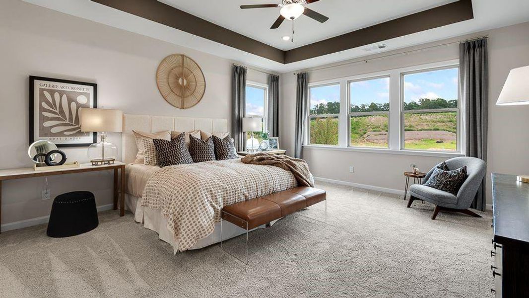 Furnished interior view inside a new home in Stratford Hills, Ball Ground (Image 6).