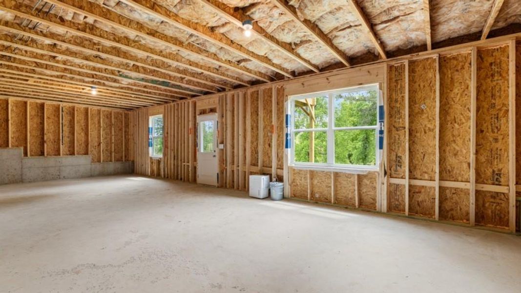 In-progress construction of a new home in Thompson Ridge, Dallas, GA (Image 28).