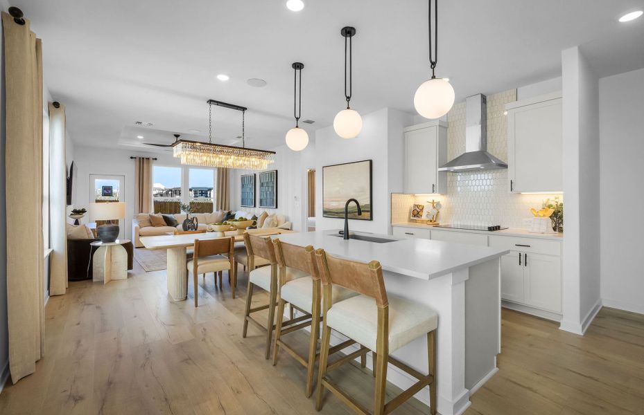Representative furnished interior of a home built from the Fentress by Pulte Homes in Cameron Place, Austin (Image 36).