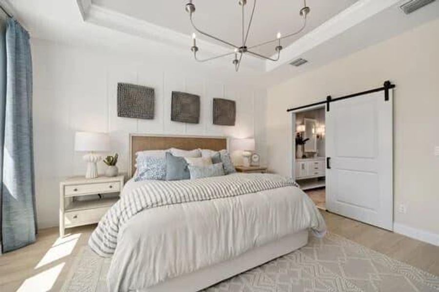 Furnished interior view inside a new home in , Summerville (Image 7).