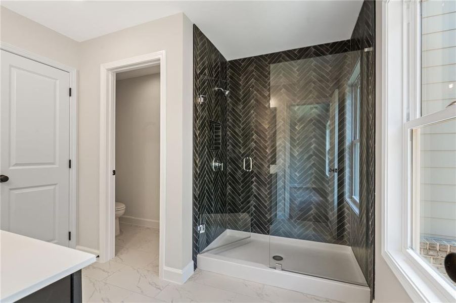 Furnished interior view inside a new home in Wildwood Place, Powder Springs (Image 11).