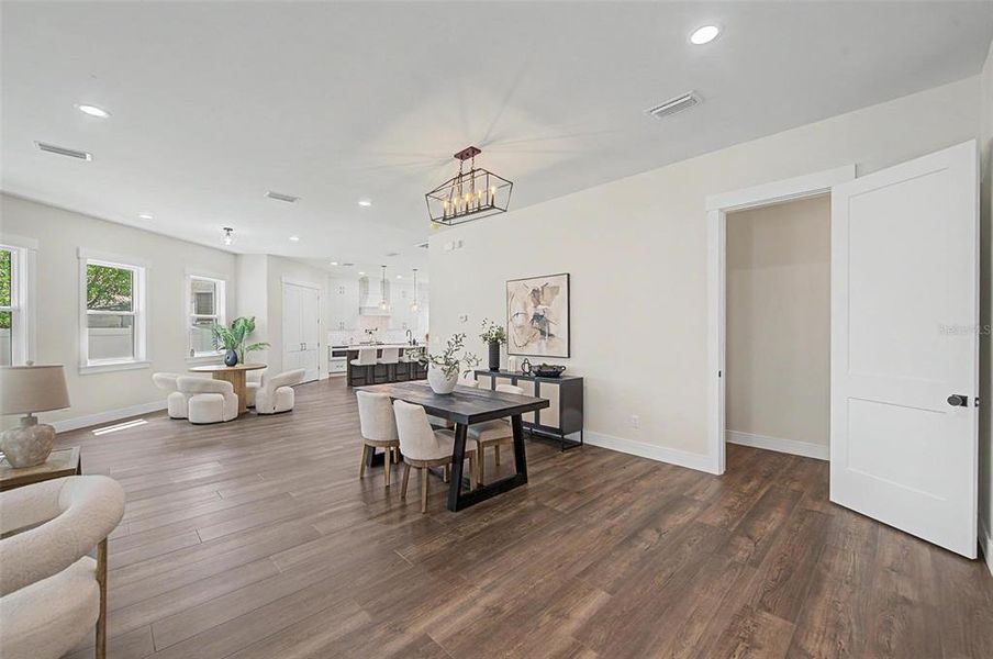 Furnished interior view inside a new home in , Tampa (Image 7). Furnished interior view inside a new home in , Tampa (Image 7).