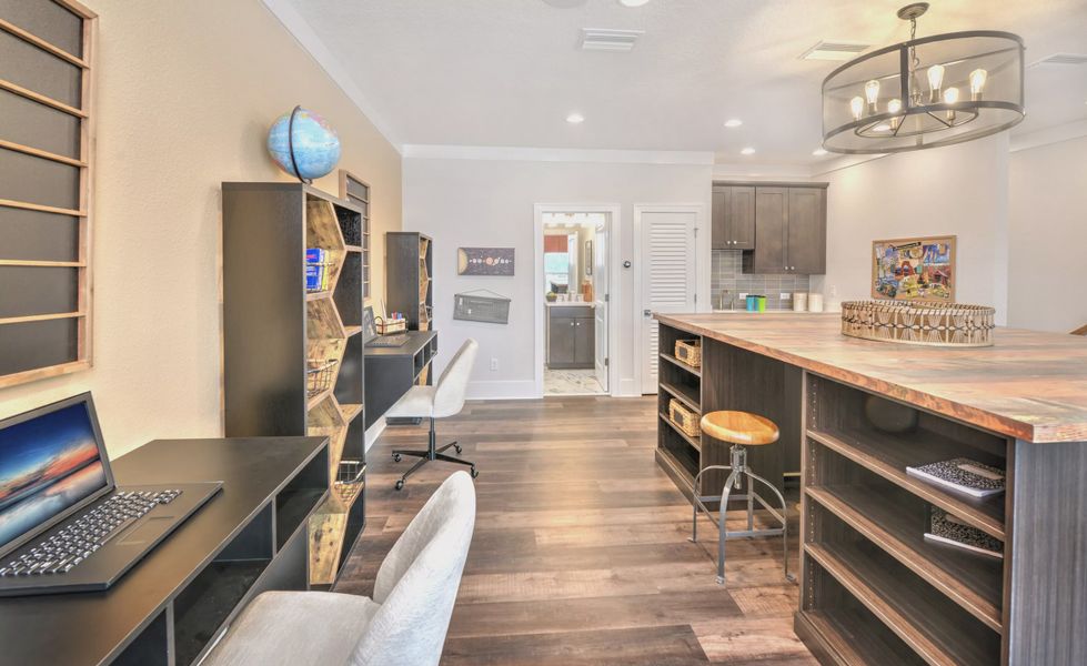 Furnished interior view inside a new home in Seven Pines, Jacksonville (Image 33).