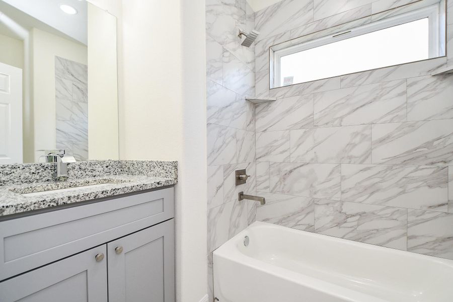 Furnished interior view inside a new home in , Houston (Image 9). Furnished interior view inside a new home in , Houston (Image 9).