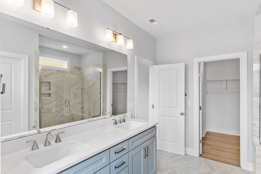 Representative furnished interior of a home built from the The Wisteria by RobuckHomes in East & Mason, Wilmington (Image 19).