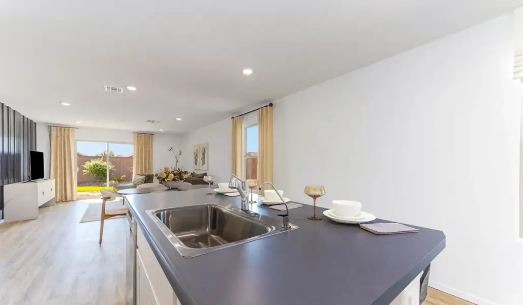 Furnished interior view inside a new home in Saguaro Bloom, Marana (Image 9).