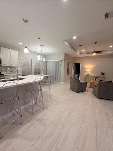 Furnished interior view inside a new home in , Houston (Image 16).