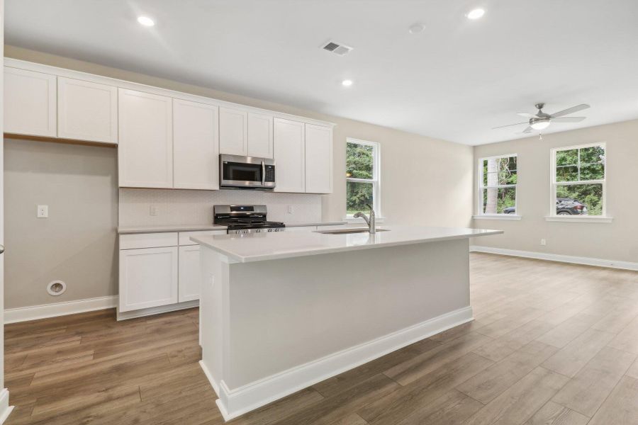 Furnished interior view inside a new home in Founder's Park, Lincolnville (Image 8). Furnished interior view inside a new home in Founder's Park, Lincolnville (Image 8).