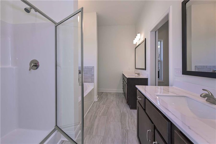 Furnished interior view inside a new home in , Buchanan (Image 10).