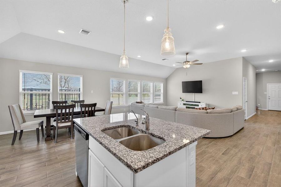 Furnished interior view inside a new home in Sagebrook, Denton (Image 16).