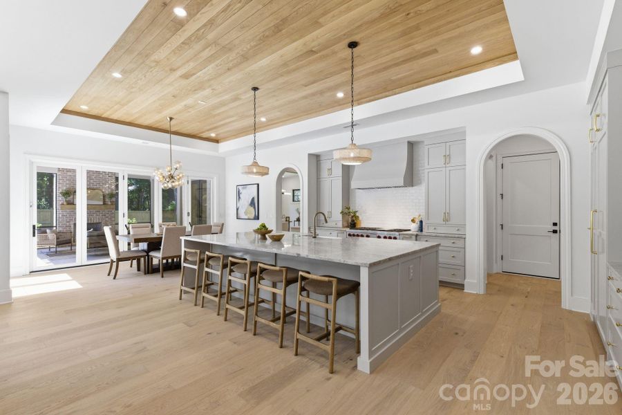 Furnished interior view inside a new home in , Charlotte (Image 10).
