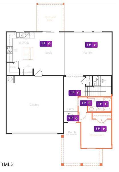 Flooring Diagram First floor