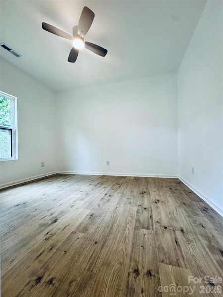 2nd Bedroom view from the entry to the room.