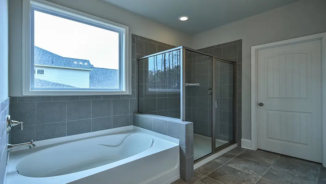 Furnished interior view inside a new home in Thalley Creek Estates, Cumming (Image 5). Furnished interior view inside a new home in Thalley Creek Estates, Cumming (Image 5).