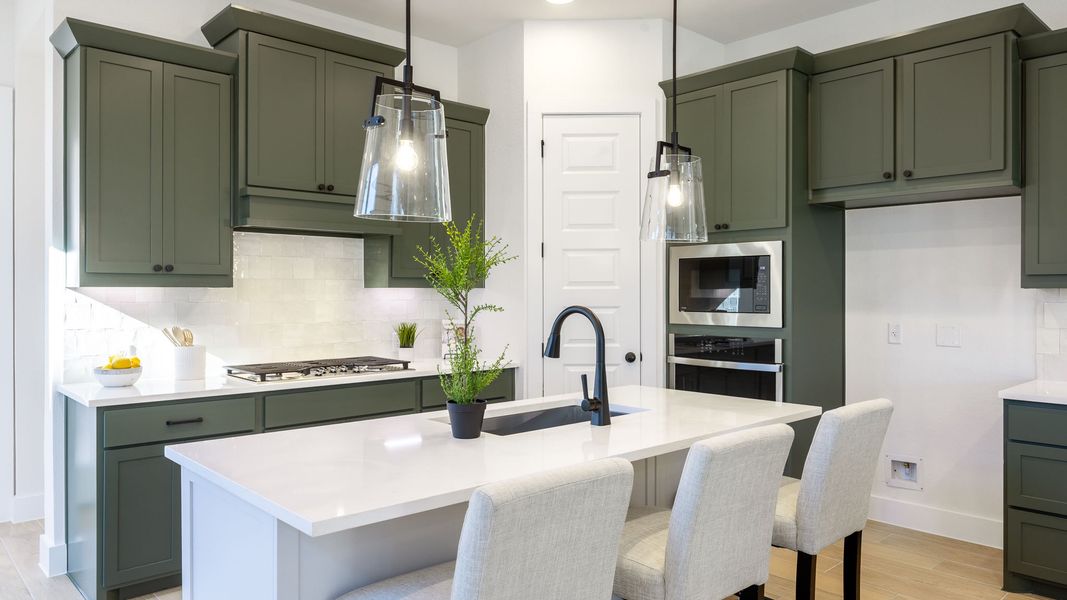 Furnished interior view inside a new home in Easton Park, Austin (Image 3).