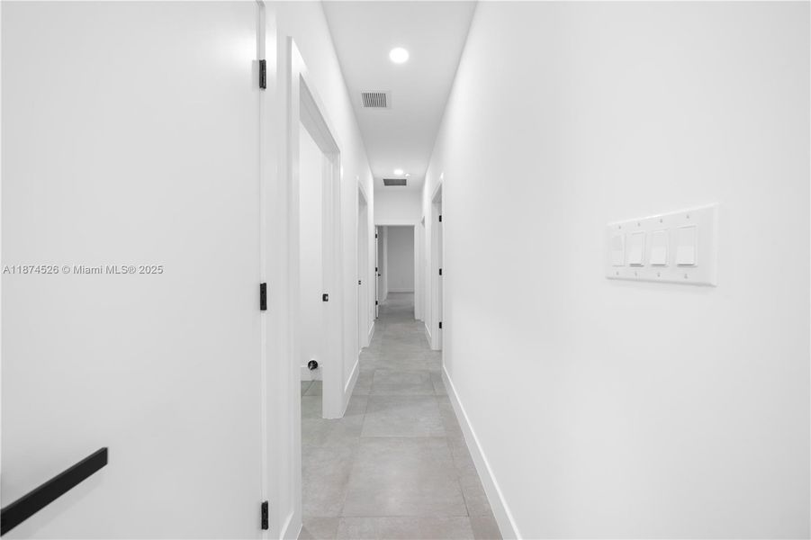 Furnished interior view inside a new home in , Miami (Image 17).