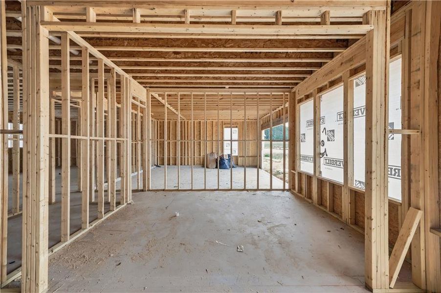 In-progress construction of a new home in , Loganville, GA (Image 3).