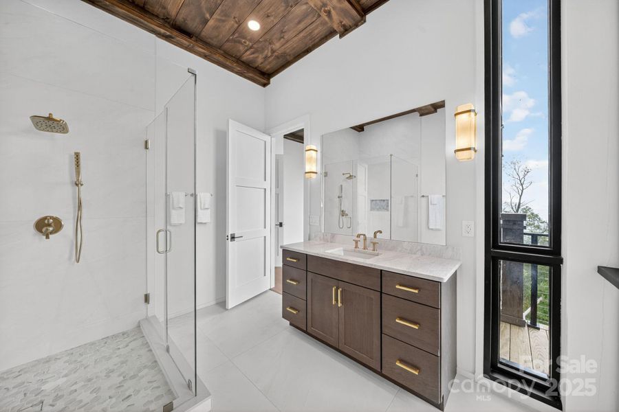 Furnished interior view inside a new home in , Banner Elk (Image 14).