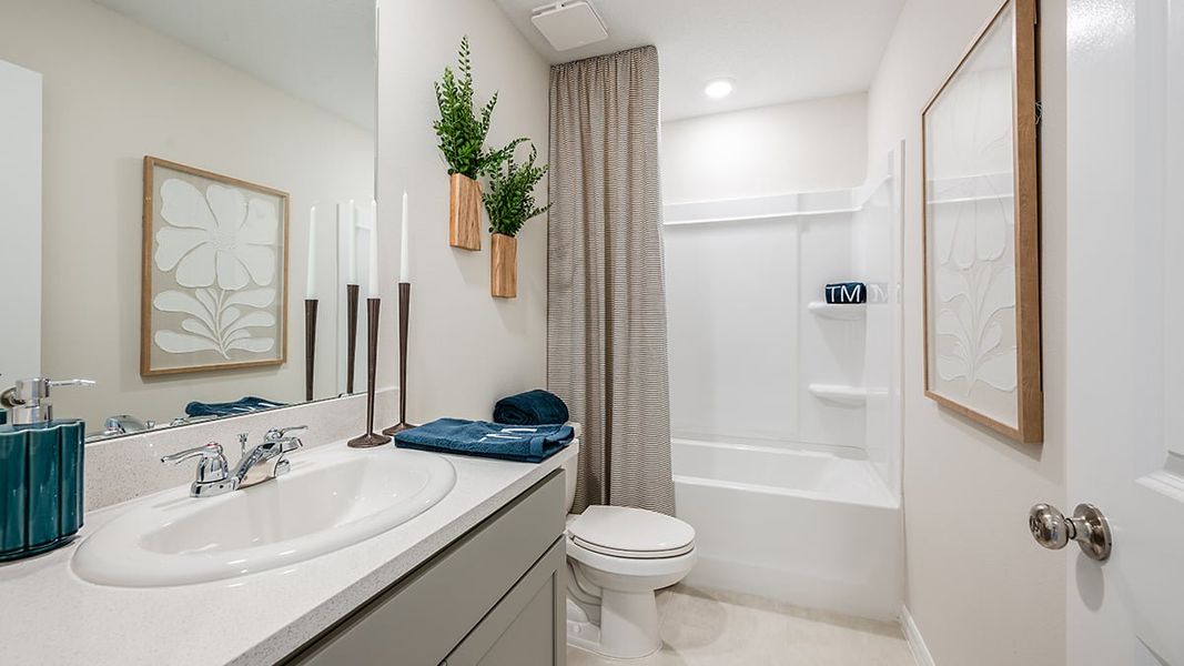 Furnished interior view inside a new home in Southloch, Mount Dora (Image 11).