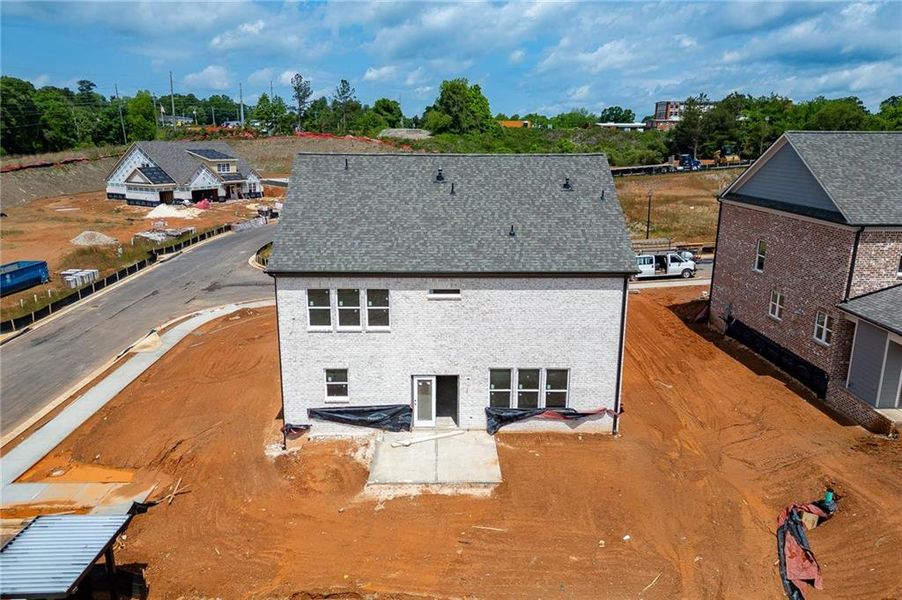 In-progress construction of a new home in , Buford, GA (Image 7). In-progress construction of a new home in , Buford, GA (Image 7).