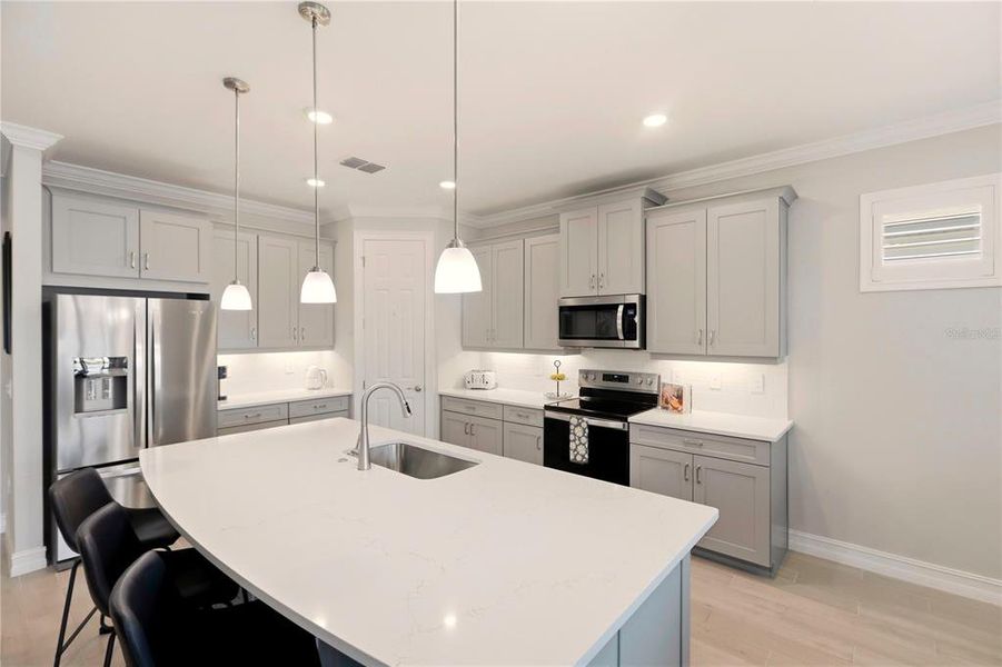 Furnished interior view inside a new home in , Nokomis (Image 18). Furnished interior view inside a new home in , Nokomis (Image 18).