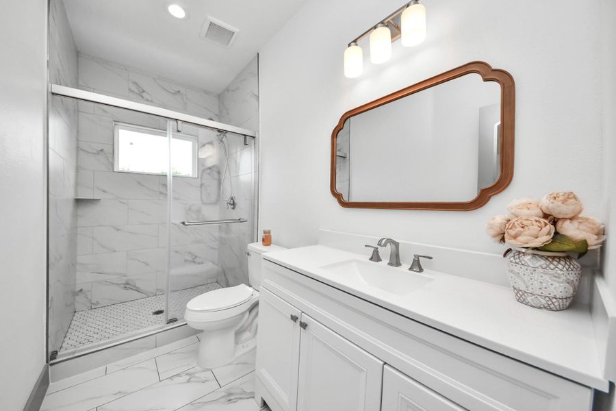 Furnished interior view inside a new home in , Houston (Image 7).