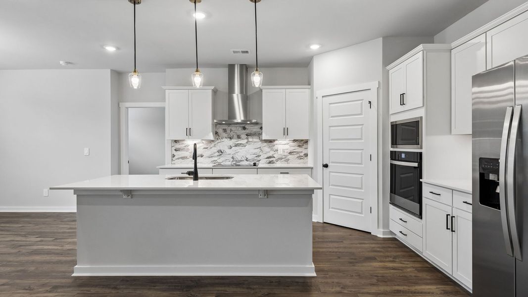 Furnished interior view inside a new home in Reserve at Hickory Ridge, Columbia (Image 6).