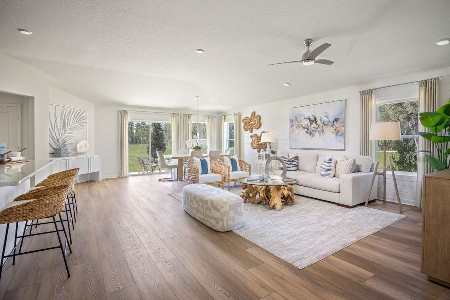 Representative furnished interior of a home built from the 1989 Modeled by KB Home in Oasis Reserve, Orlando (Image 4).