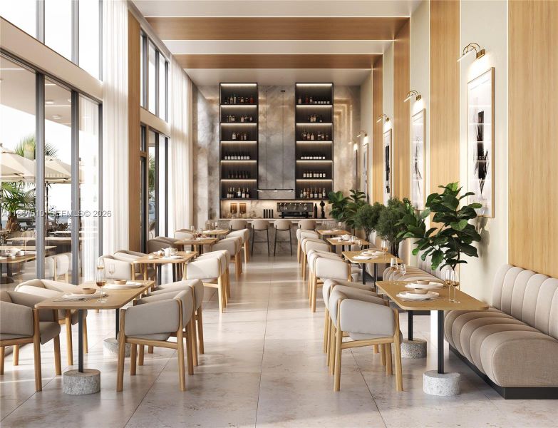 Wellness CenterRestaurant and Bar with Outdoor TerraceRooftop Panoramic JacuzziInteractive Gym EquipmentBusiness Center High Ceiling Lobby