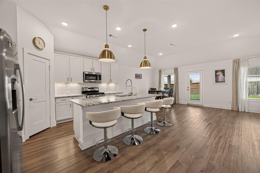 Furnished interior view inside a new home in Marvida, Cypress (Image 19). Furnished interior view inside a new home in Marvida, Cypress (Image 19).