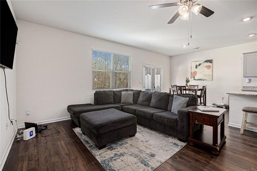 Furnished interior view inside a new home in , Lawrenceville (Image 14). Furnished interior view inside a new home in , Lawrenceville (Image 14).