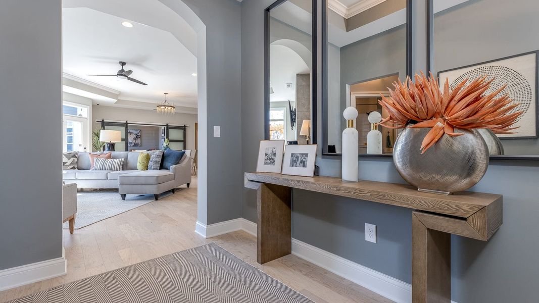 Representative furnished interior of a home built from the Promenade by Epcon Communities in The Courtyards at Lupton Village, Fort Lupton (Image 7). Representative furnished interior of a home built from the Promenade by Epcon Communities in The Courtyards at Lupton Village, Fort Lupton (Image 7).