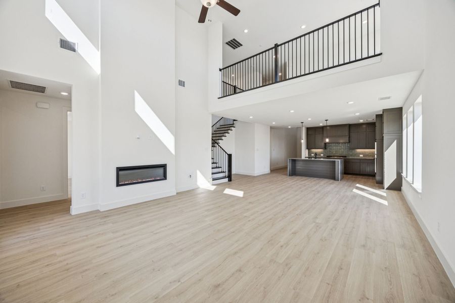Representative unfurnished interior of a home built from the Percy by Normandy Homes in Rainwater Crossing, Celina (Image 19).