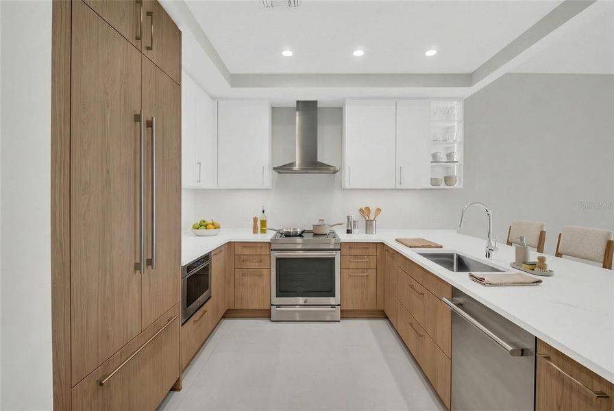 Furnished interior view inside a new home in , St. Petersburg (Image 52).