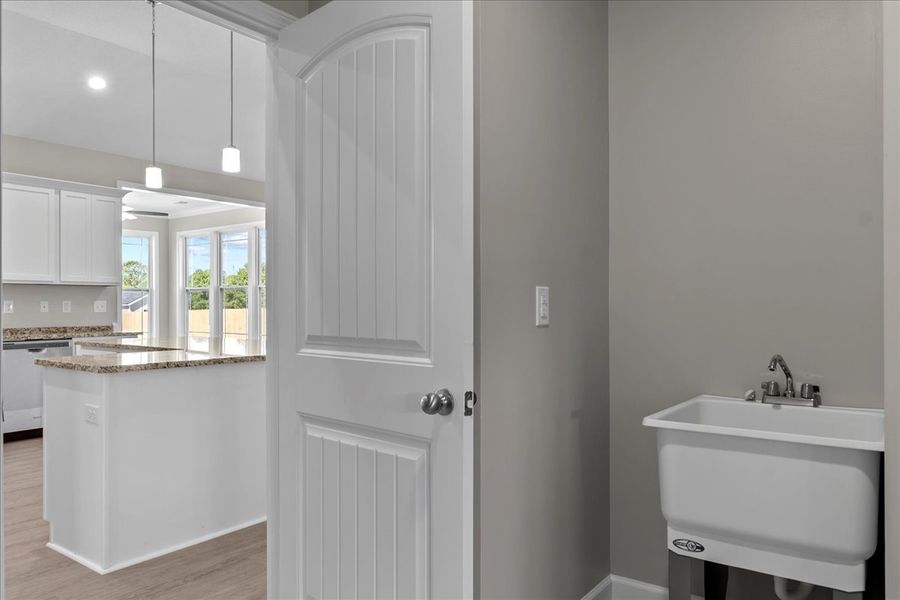 Representative furnished interior of a home built from the Cherokee by Enchanted Homes in Ballentine Ridge, Lyman (Image 18).