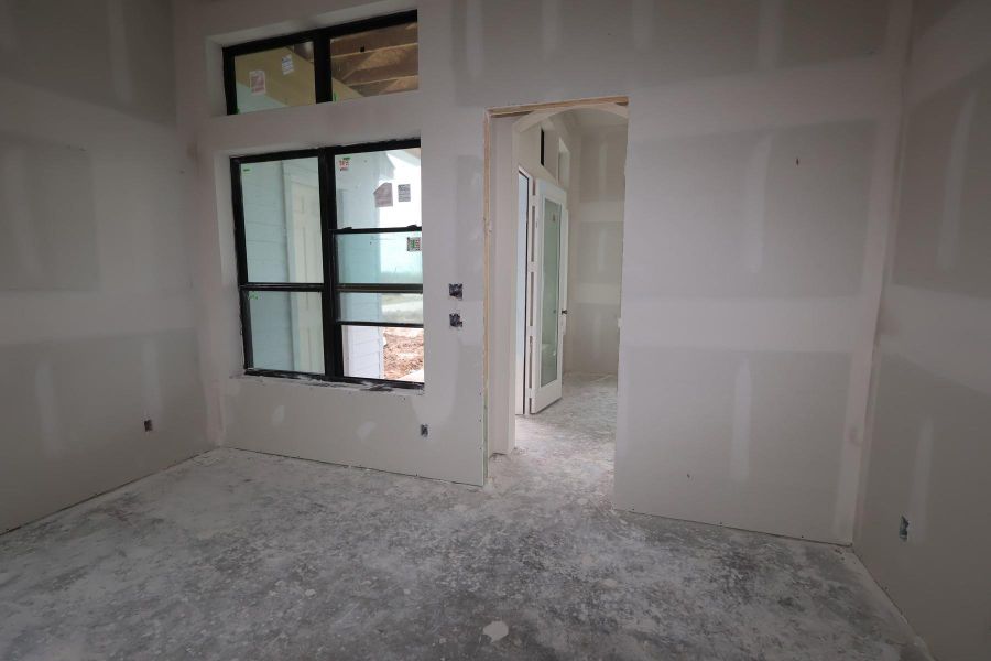 In-progress construction of a new home in Sienna - Landmark Row Collection, Missouri City, TX (Image 4).