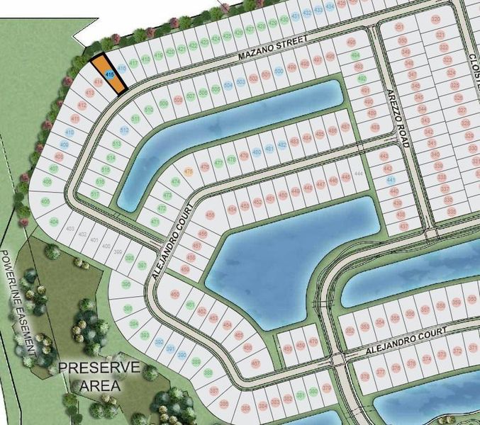 Esplanade at Tradition ~ Site Map