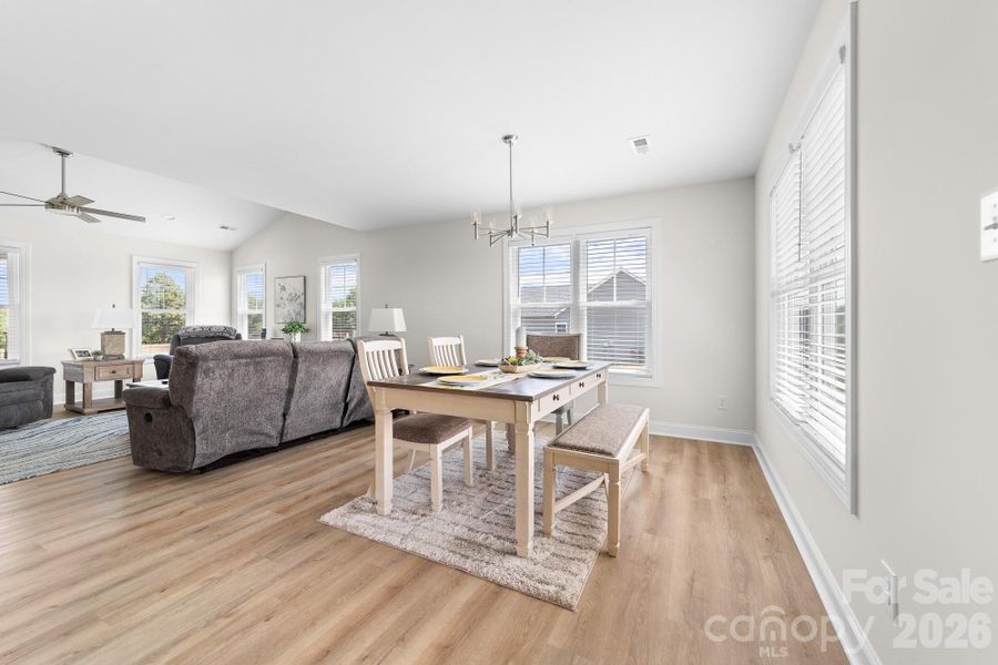 Furnished interior view inside a new home in , Lincolnton (Image 31).