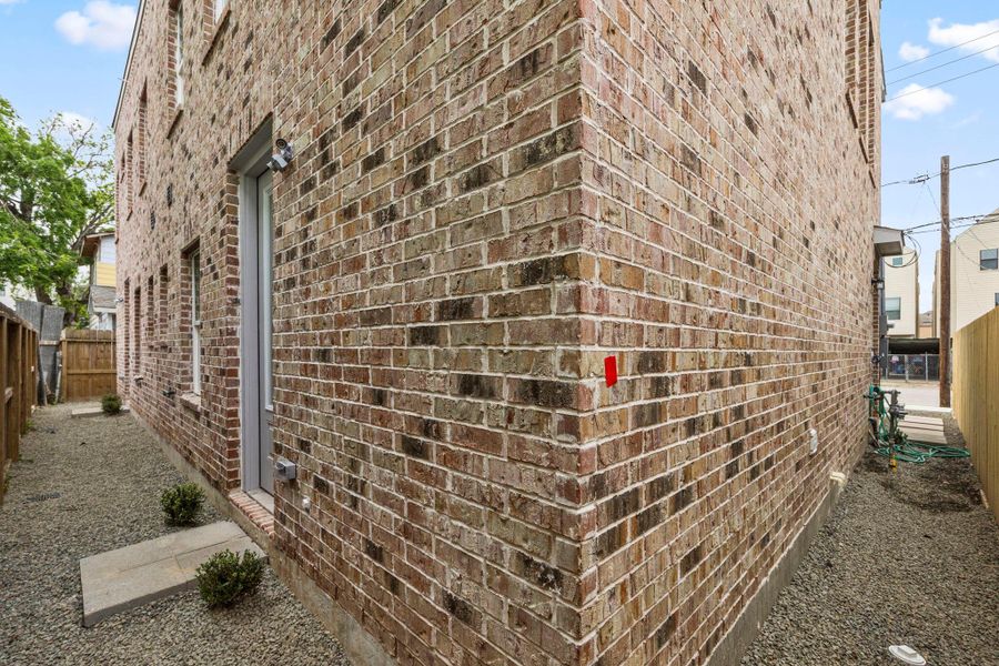 Exterior details and patio area of a home in , Houston (Image 16).