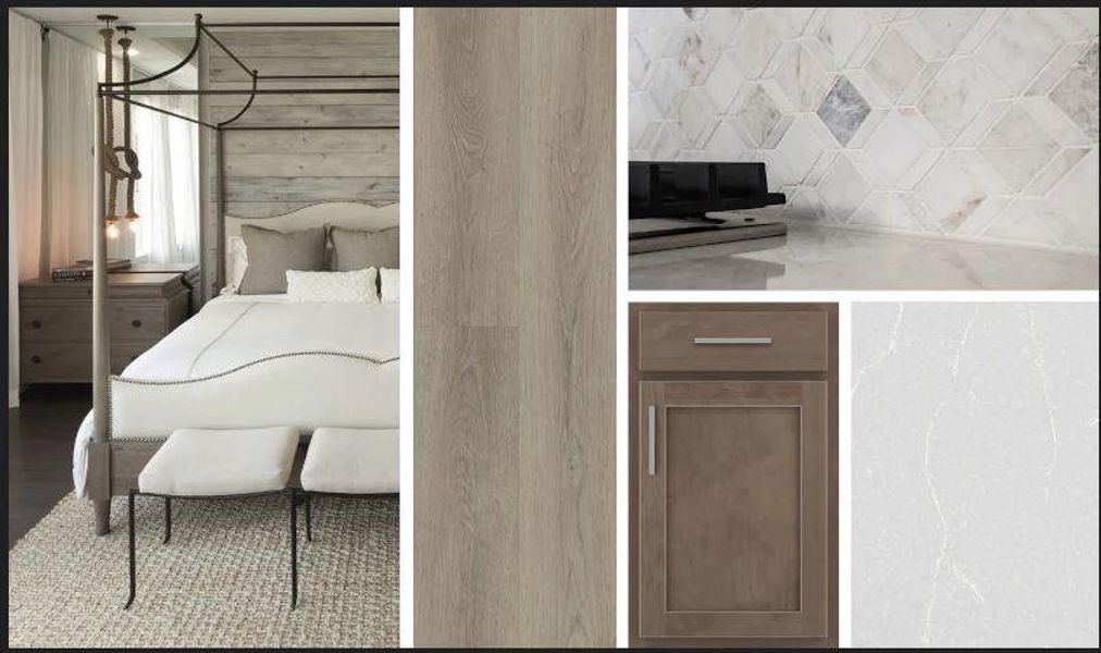 Furnished interior view inside a new home in Katy Lakes 60FT, Katy (Image 6).