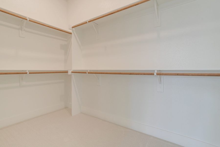 Representative unfurnished interior of a home built from the Longview by Graham Hart Home Builder in Bear Ridge, Burleson (Image 19).